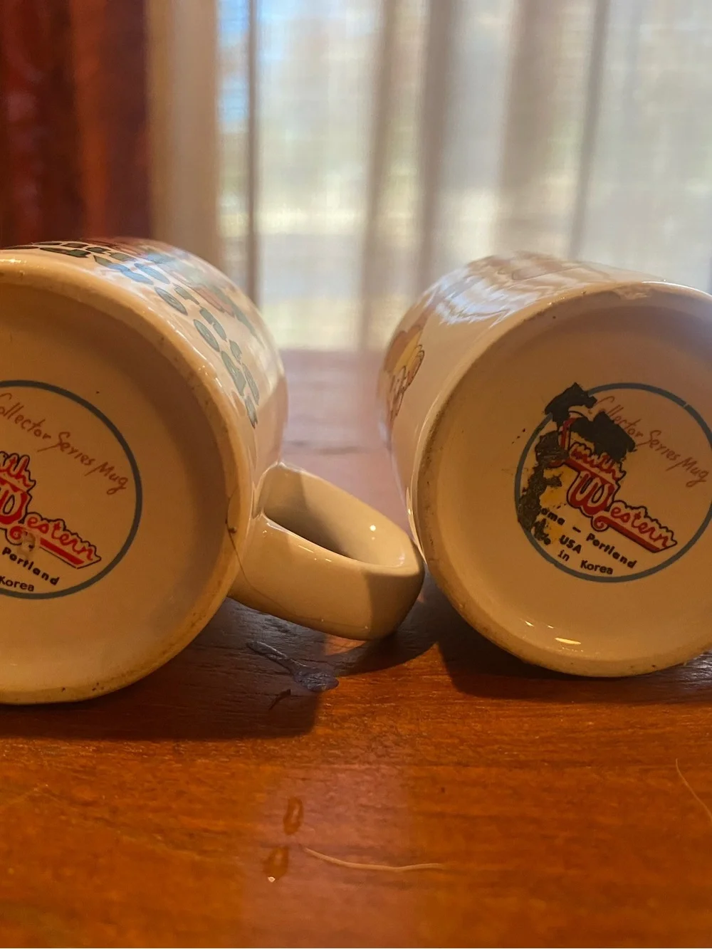 Smith Western Souvenir Cup Set - Oregon / California Redwoods
